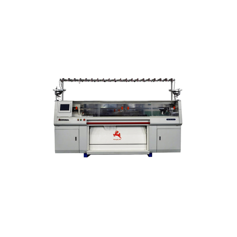 FOUR SYSTEM COMPUTERIZED FLAT KNITTING MACHINE