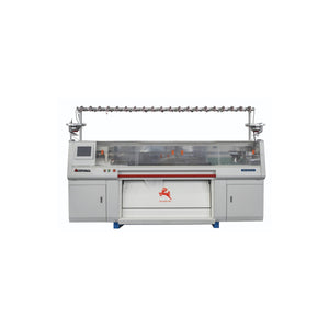 THREE SYSTEM COMPUTERIZED FLAT KNITTING MACHINE