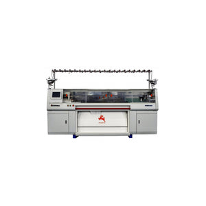 DOUBLE SYSTEM COMPUTERIZED FLAT KNITTING MACHINE