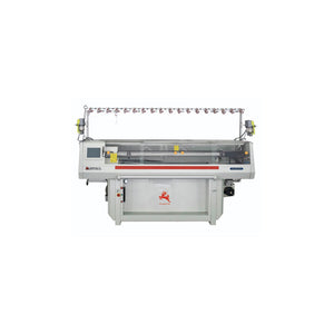 SINGLE DOUBLE SYSTEM COMPUTERIZED FLAT KNITTING MACHINE