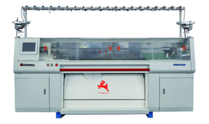 THREE SYSTEM COMPUTERIZED FLAT KNITTING MACHINE