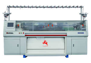 FOUR SYSTEM COMPUTERIZED FLAT KNITTING MACHINE